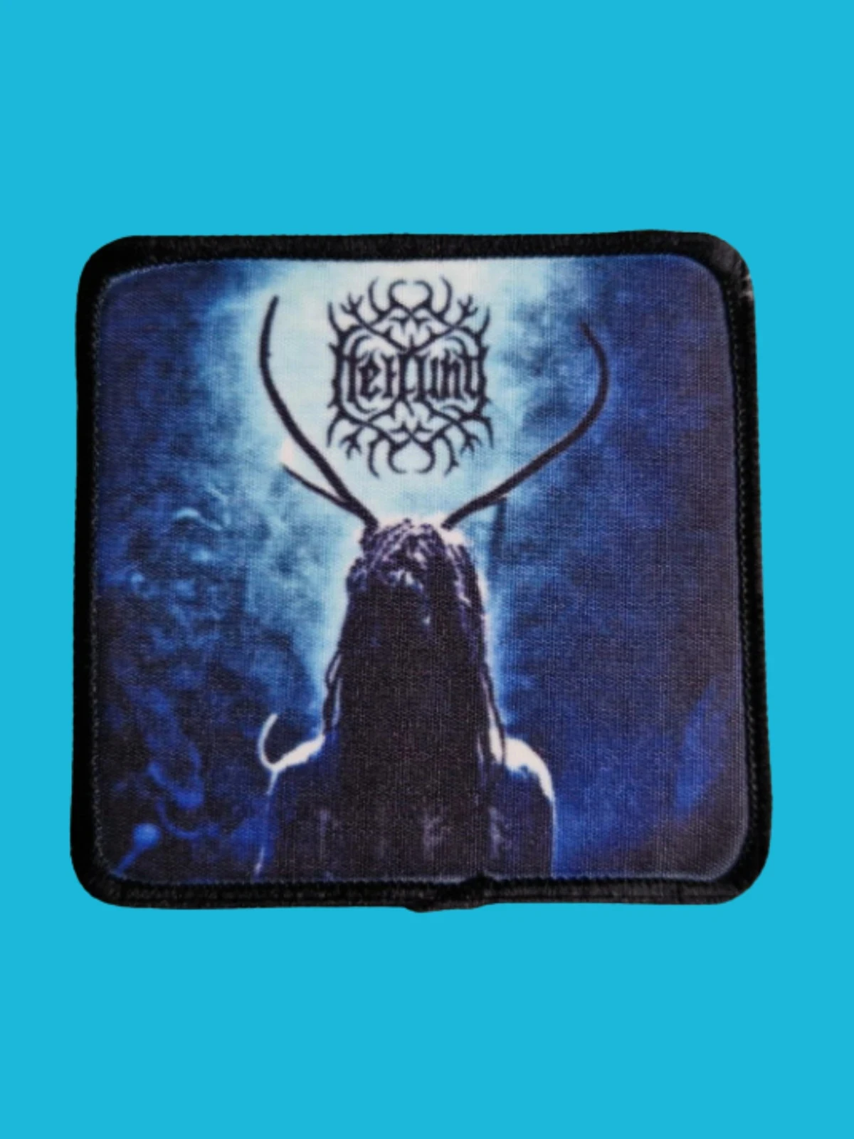 Patch Heilung - Lifa - Imprimé - Carré de 7,5 x 7,5 centimètres